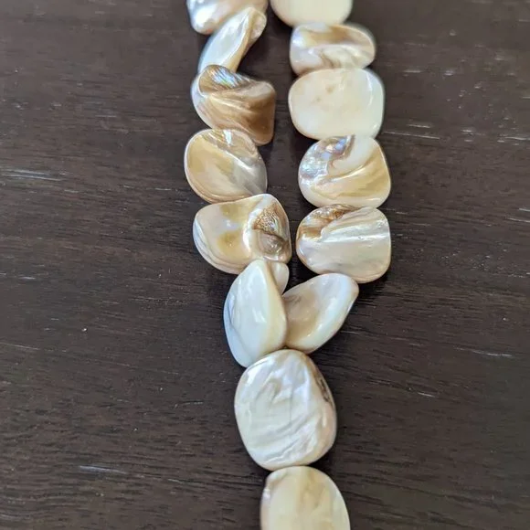 Silpada Vintage Mother of Pearl 2 Strand Necklace - Picture 6 of 9